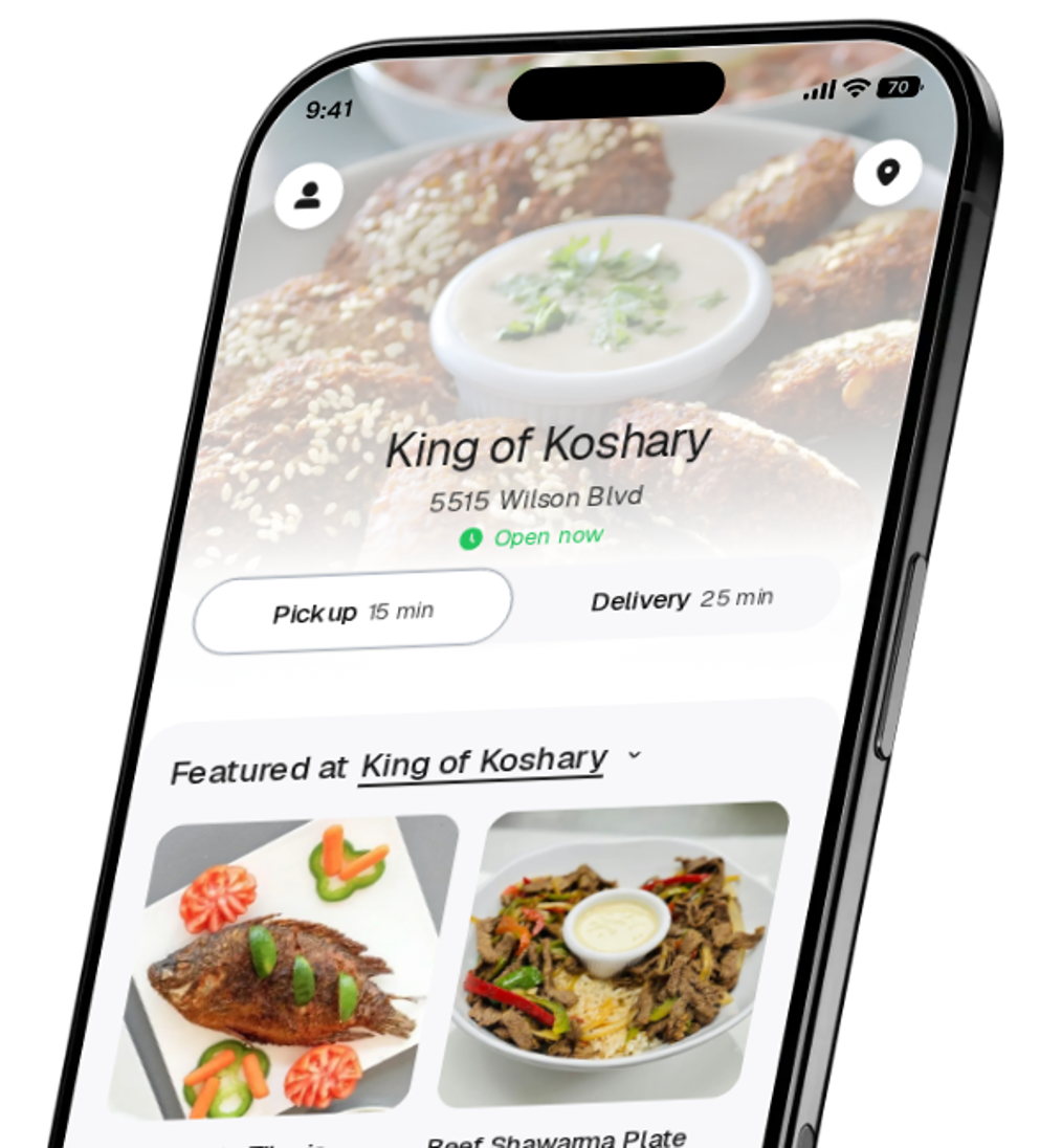 King of Koshary app preview