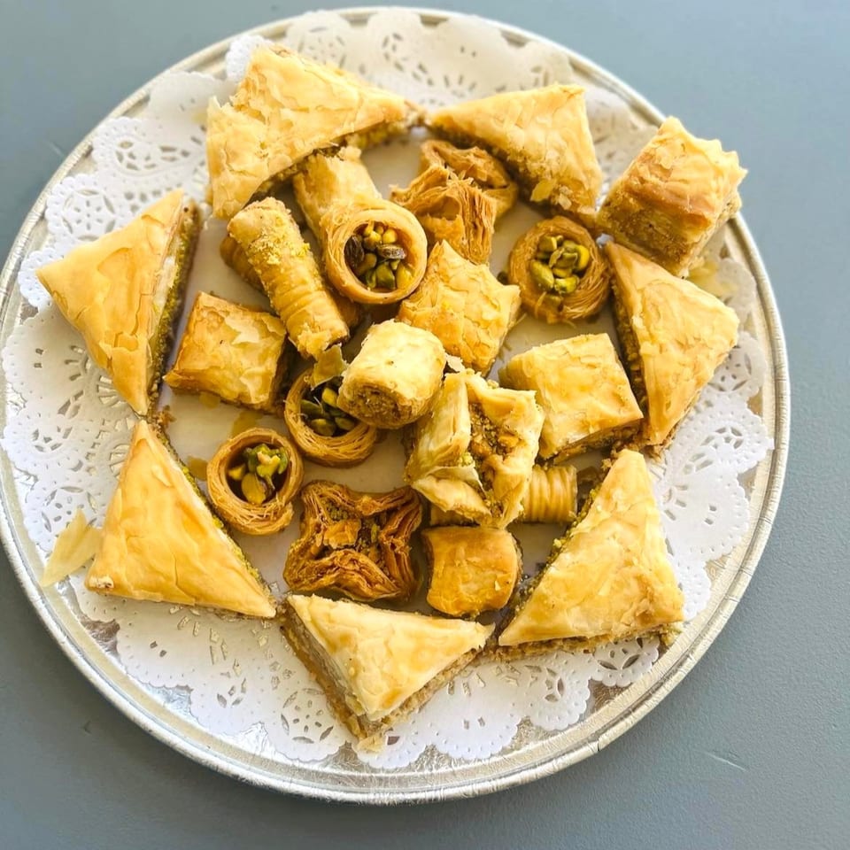 Assorted Baklawa.