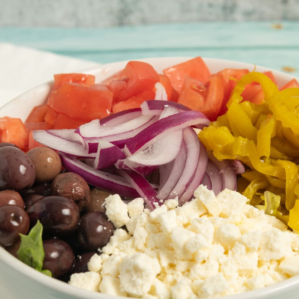  Greek Salad.