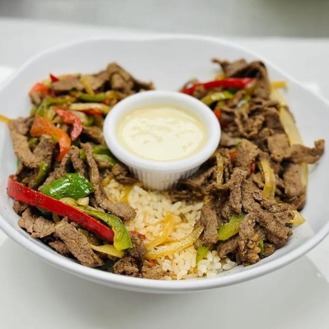 Beef Shawarma Plate.