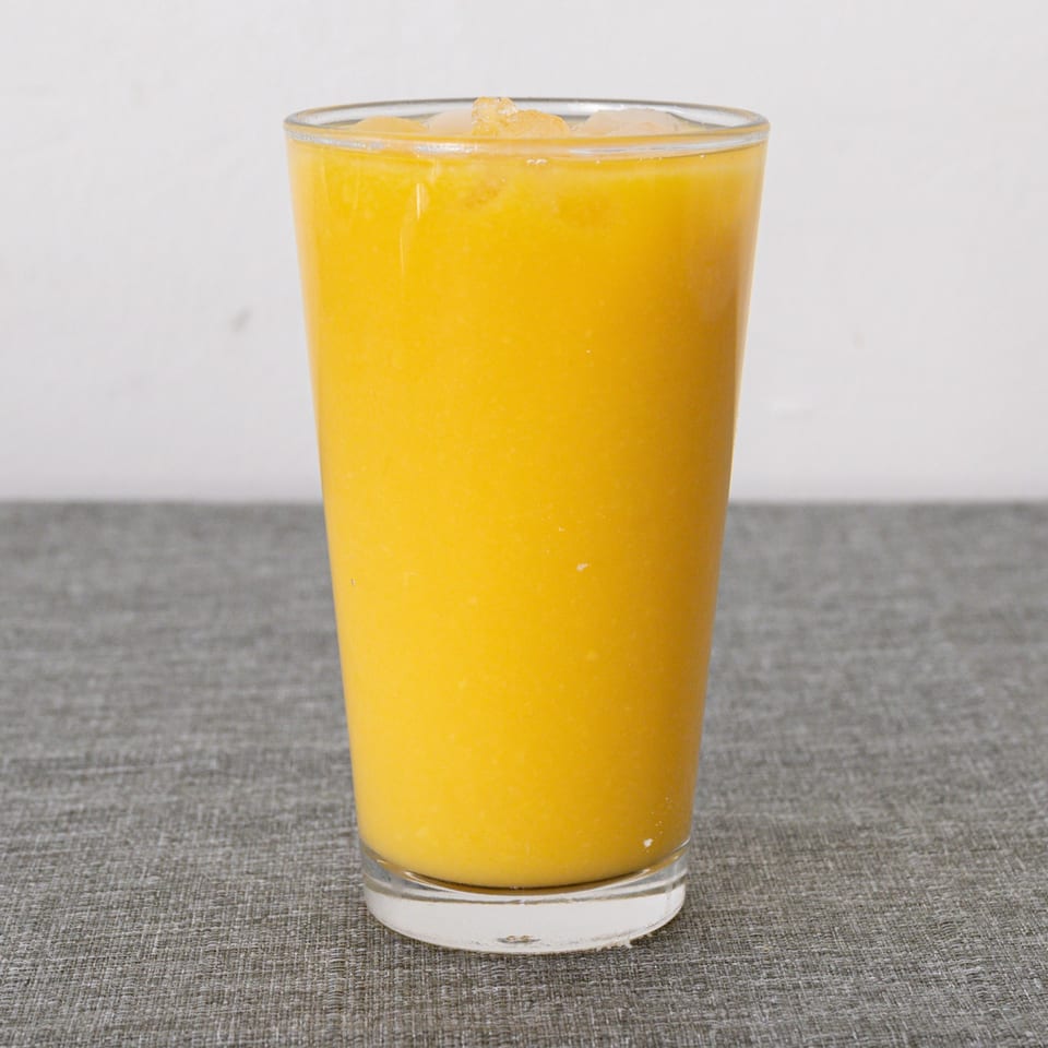 Fresh Mango Juice.
