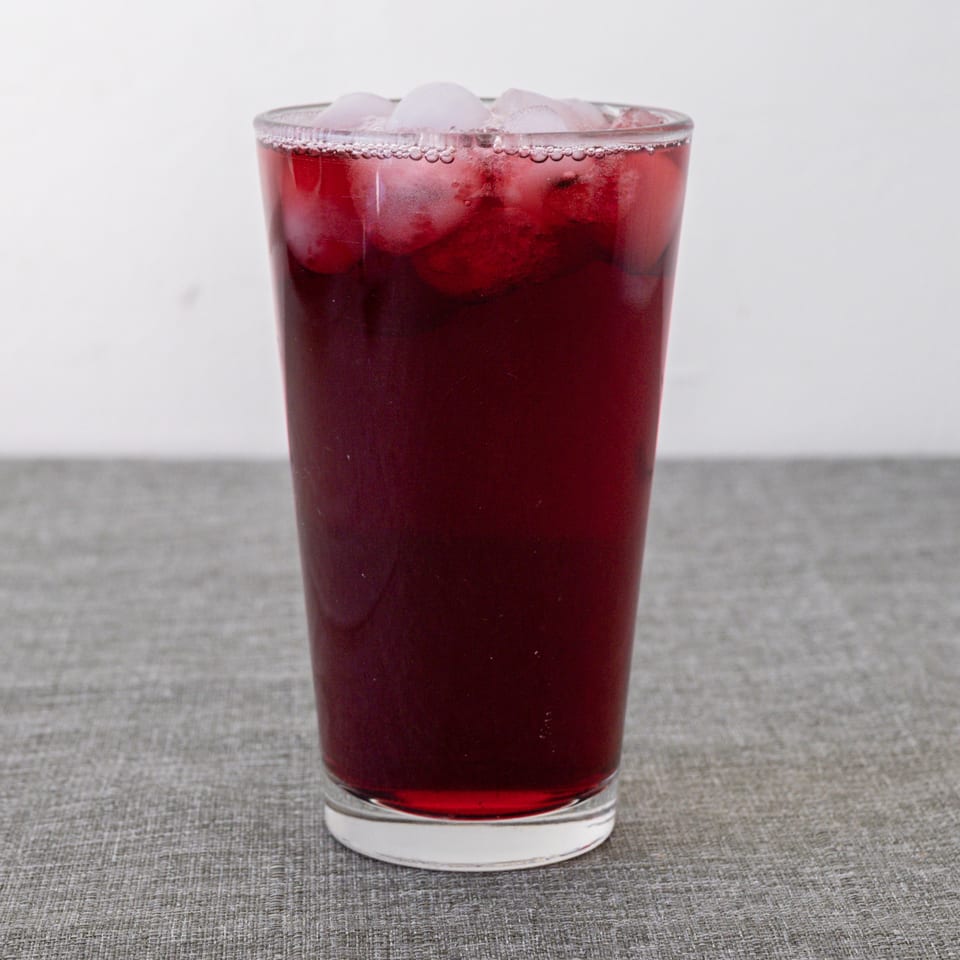  Iced Hibiscus Tea.