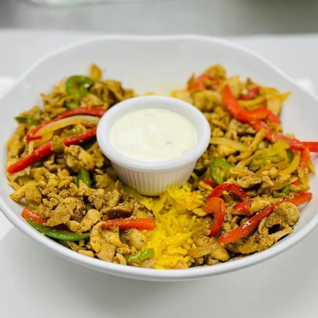 Chicken Shawarma Plate.
